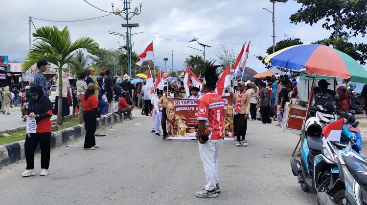Karnaval Kemerdekaan Jadi Wadah Kreativitas Pelajar Fakfak