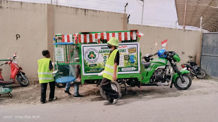 Bank Sampah Fakfak Hijau Kampanyekan Merdeka Dari Sampah