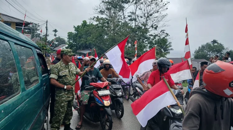 Semangat Kemerdekaan Menggema dalam Pawai Merah Putih Fakfak