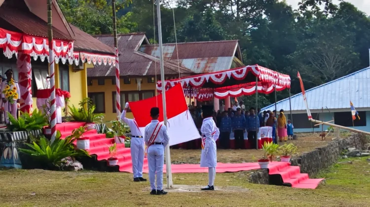 Distrik Fakfak Barat Gelar Upacara HUT Kemerdekaan RI Ke-81