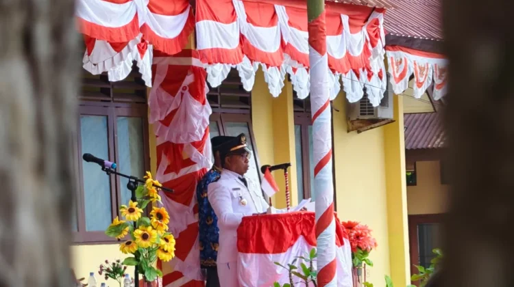 Kepala Distrik Fakfak Barat Soroti Partisipasi Warga Upacara Kemerdekaan