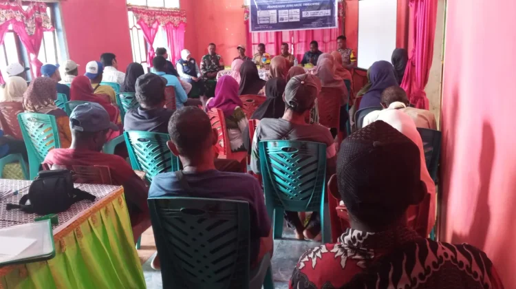 Babinsa Dukung Sinergi Pengembangan Kawasan Transmigrasi Weri-Saharey