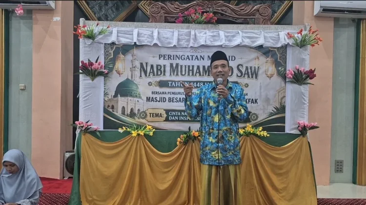 Masjid Besar Al Munawarah Fakfak Gelar Peringatan Maulid Nabi 1448 H
