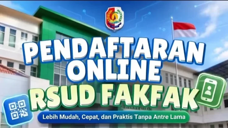 RSUD Fakfak Permudah Antrean Pasien melalui Pendaftaran Digital
