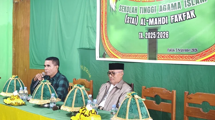 Mahasiswa KKN STAI Al-Mahdi Fakfak Paparkan Hasil Pengabdian Selama Dua Bulan