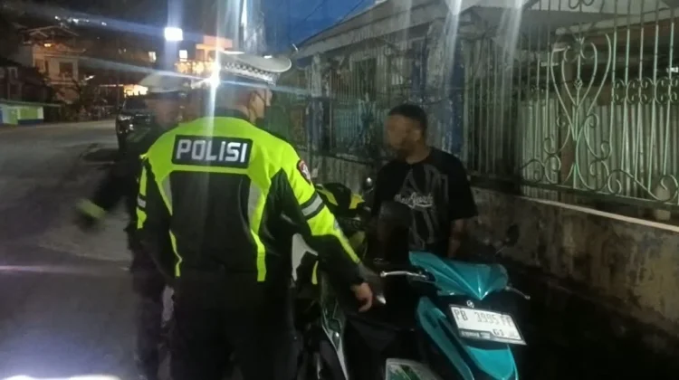 Puluhan Kendaraan Terjaring Razia Satlantas Polres Fakfak
