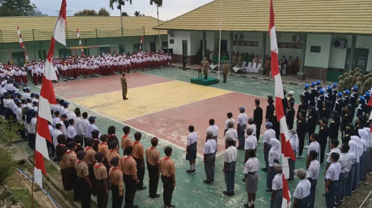 Dandim 1803/Fakfak: Lomba PBB Jadi Ajang Bentuk Disiplin Pelajar
