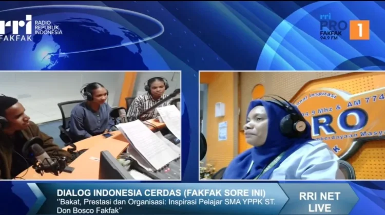 Aktif Berorganisasi, Pelajar Don Bosco Fakfak Makin Percaya Diri