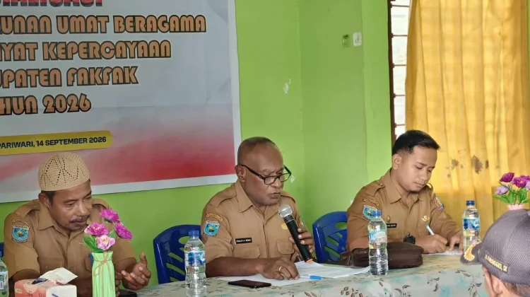 Kesbangpol Fakfak Harapkan Sosialisasi Kerukunan Bermanfaat Peserta