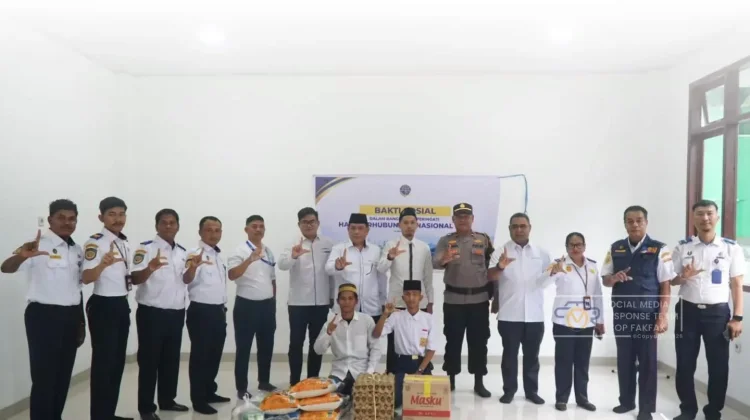 Harhubnas 2026, Insan Perhubungan Berbagi Bersama Masyarakat Fakfak