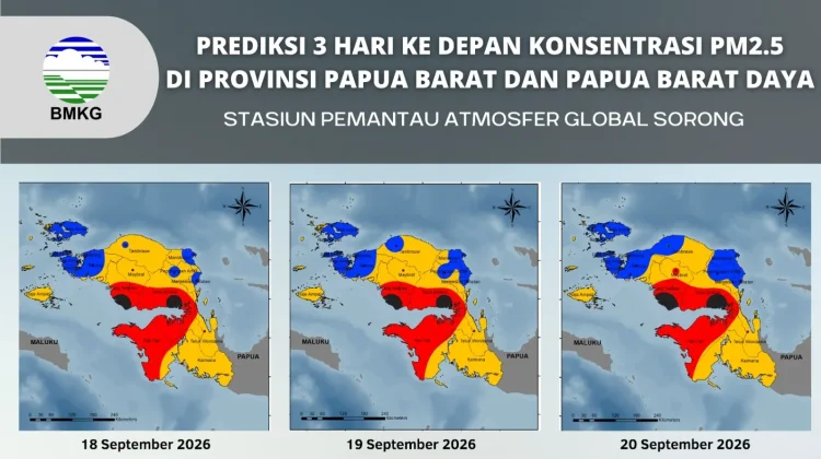 Udara Fakfak Diprediksi Masuk Kategori Sangat Tidak Sehat