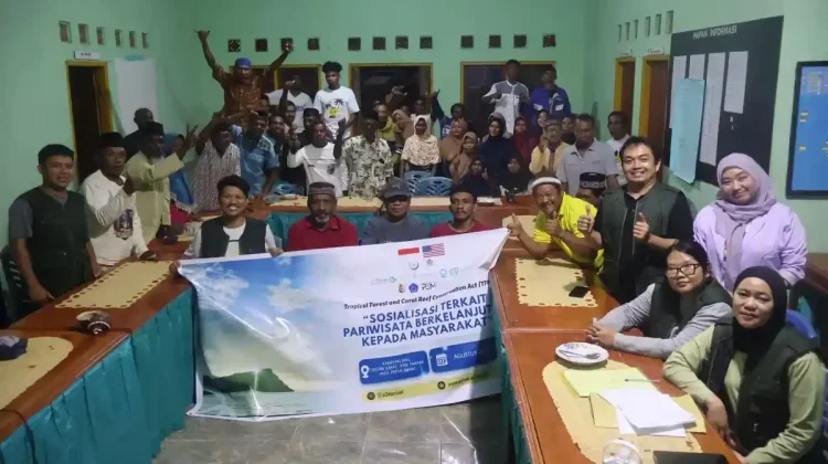 Polinef Kenalkan Konsep Pariwisata Berkelanjutan Kepada Masyarakat Karas