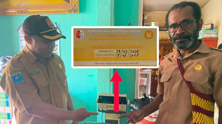 Timbangan Berlabel Jadi Acuan Transaksi Pala, Pemkab Fakfak Perkuat Pengawasan
