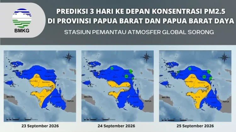 Kualitas Udara Fakfak Diprediksi Tidak Sehat Selama Tiga Hari