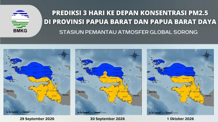 Fakfak Masuk Zona Udara Tidak Sehat hingga 1 Oktober
