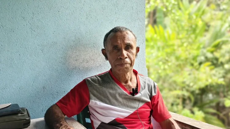 Kepala Kampung Sekru Desak Pemerintah Segera Tangani Jalan Longsor Parah