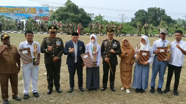 HUT Ke-81 TNI di Fakfak Perkuat Kebersamaan Bersama Masyarakat Kabupaten