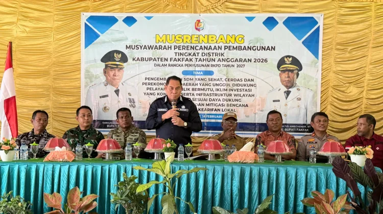 Samaun Dahlan: Musrenbang Jadi Kunci Arah Pembangunan Fakfak