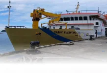 Proses Embarkasi Debarkasi KM Sanus 75 Berjalan Tertib