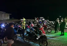 Respon Keluhan Warga, Polres Fakfak Amankan 58 Motor Knalpot Brong