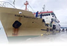 KM Sabuk Nusantara 61 Singgah di Fakfak