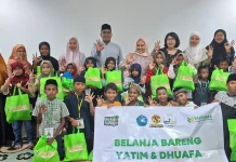 Berkah Bahagia Ramadhan, Anak Yatim Belanja Bahagia