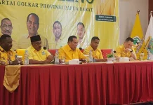 Partai Golkar Papua Barat Perkuat Soliditas lewat Rapat Pleno