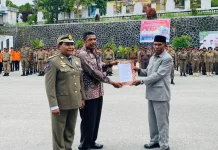 Satpol PP dan Disdikpora Fakfak Teken MoU Pembinaan