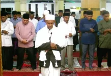 Tarawih Malam Ke-18 Masjid Agung Fakfak Berjalan Lancar