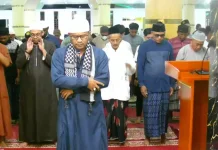 Tarawih Malam Ke-19 Masjid Agung Fakfak Berlangsung Lancar