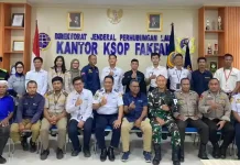 KSOP Fakfak Gelar Rakor Lintas Sektor Mudik Lebaran