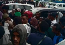 Ratusan Pemudik Tujuan Maluku Padati Pelabuhan Fakfak jelang Lebaran