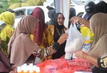 Perisba Cabang Fakfak Ambil Bagian dalam Pasar Murah GOW