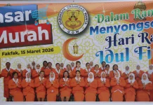 GOW Fakfak Gelar Pasar Murah jelang Idulfitri