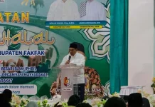 Bupati Fakfak Ajak ASN Donasi Wujudkan Kebersamaan