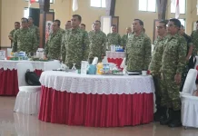Danrem 182 JO Hadiri Apel Dansat TNI AD
