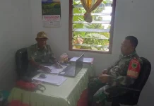 Babinsa Fakfak Dorong Kesiapan Pembangunan Koperasi Kampung Torea