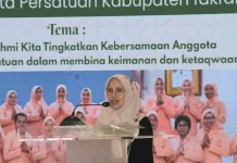 Halal Bihalal DWP Fakfak Pererat Persaudaraan dan Kebersamaan