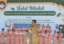 Bupati Samaun Dahlan Ajak DWP Fakfak Perkuat Silaturahmi