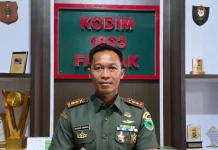 Dandim 1803/Fakfak Instruksikan Babinsa Data Warga untuk Operasi Katarak