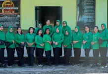 Persit KCK Korem 182 Gelar Kegiatan Olahraga Bersama