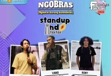 Dari Kafe ke Kafe hingga Sempat Vakum, Ini Perjalanan Stand Up Indo Fakfak