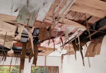 Perpustakaan SD Inpres Sanggram Rusak Parah Butuh Perhatian