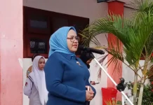 Jadi Pembina Upacara, Ini Pesan Nurwidayati Samaun Dahlan