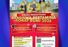 Politeknik Negeri Fakfak Buka Beasiswa Pertamina Sobi 2026