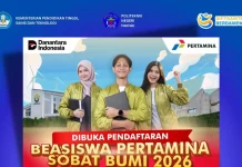 Beasiswa Pertamina Sobat Bumi 2026 Dibuka, Ini Syaratnya