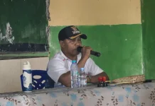 Kepala Distrik Pariwari Harap Sosialisasi Tingkatkan Kualitas Keluarga