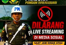 Prajurit TNI Diingatkan Bijak Gunakan Media Sosial