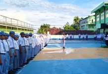 Disiplin Siswa MAN Fakfak Ditekankan saat Upacara Bendera