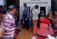 Warga Wagom Utara Senang Terima Bantuan Pangan Pemerintah